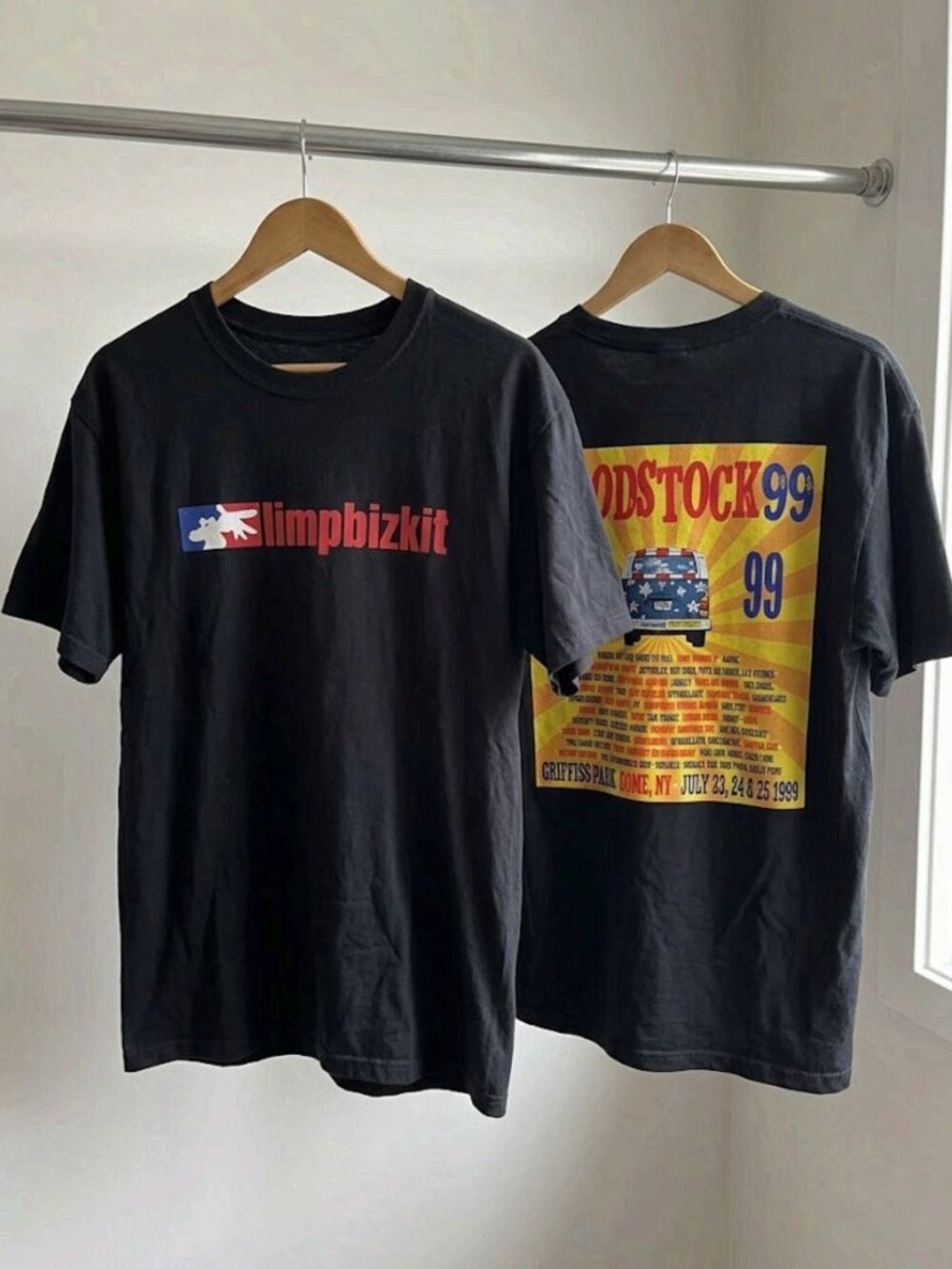 Limp Bizkit Woodstock 99 Tour 2026 T-Shirt Reprint